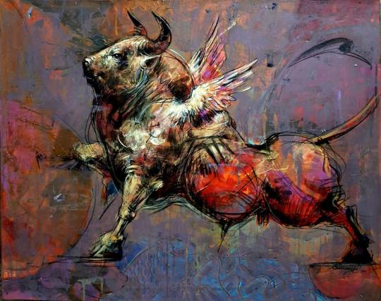 Bull in Space